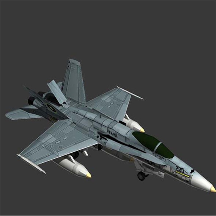 南沙3D舰载战斗机模型